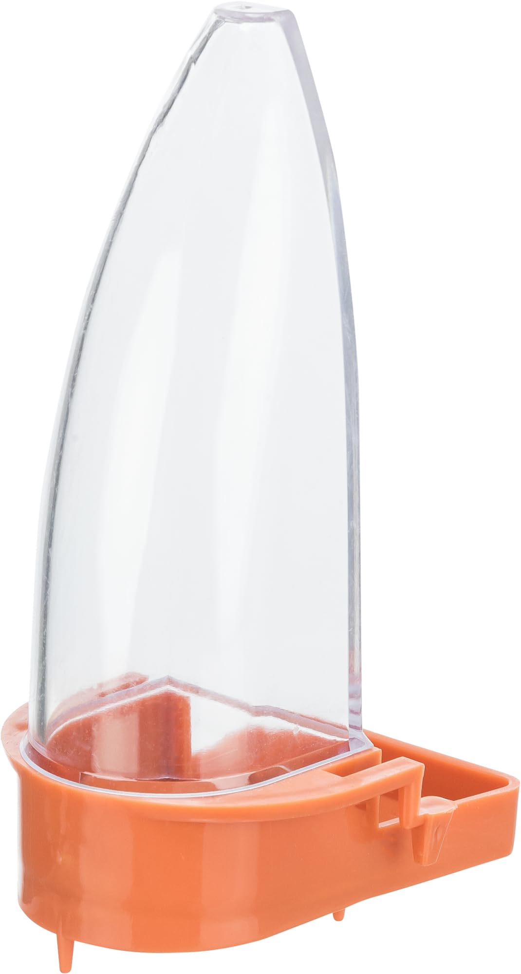 TRIXIE Food and Water Dispenser - 90 ml Capacity | Mounts Outside Cage | Plastic 3