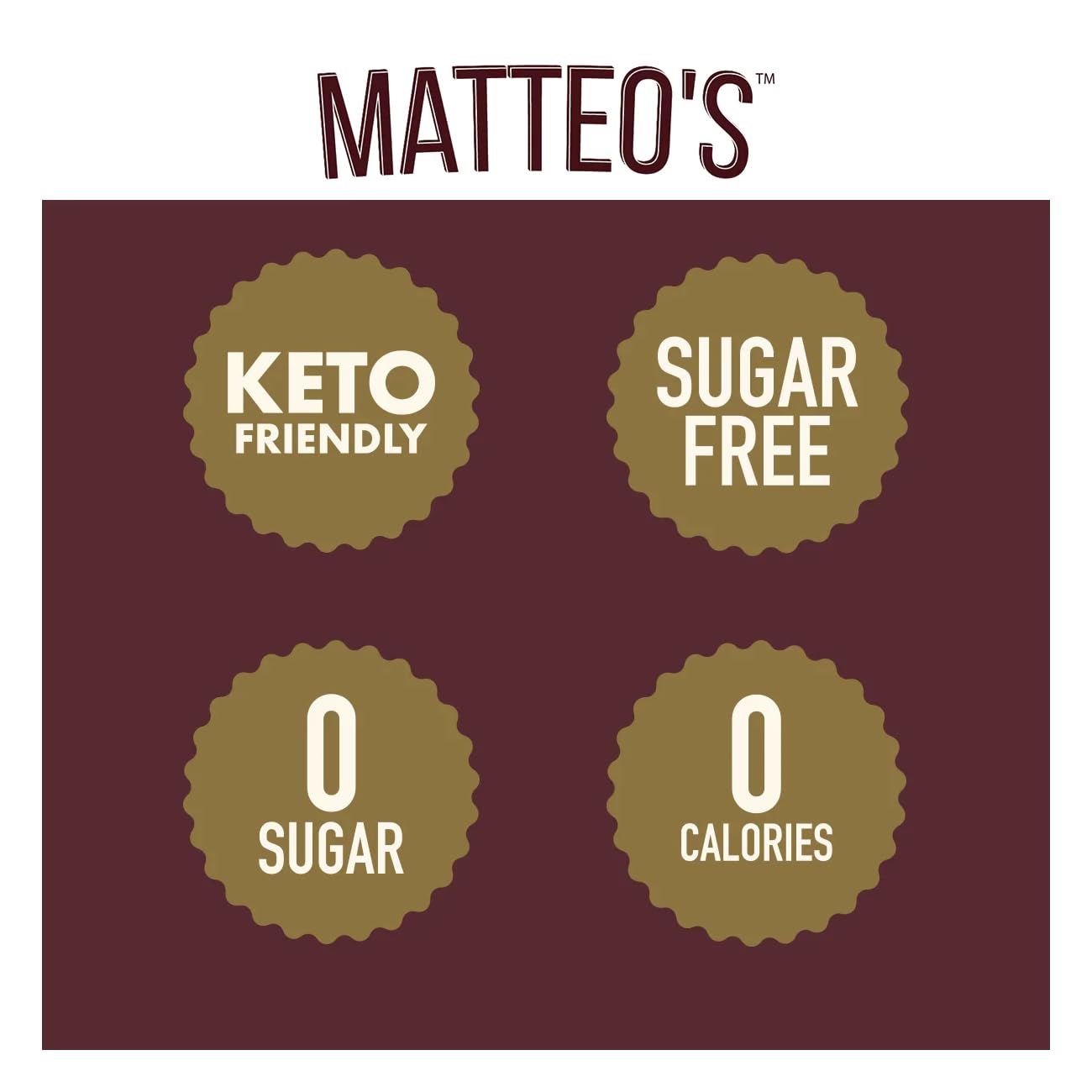 Matteo's Sugar Free Coffee Flavoring Syrup - Salted Caramel | 0 Calorie, Keto Friendly | 750 ml 3