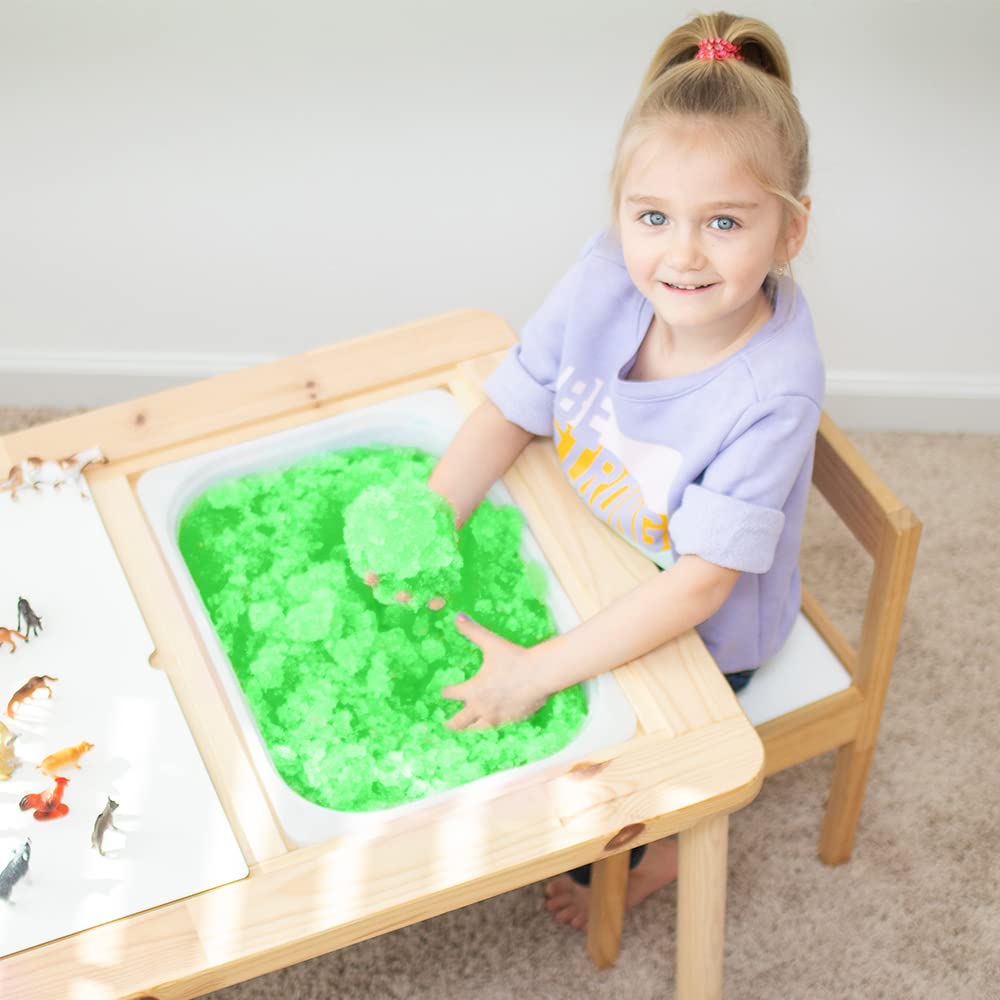 Zimpli Kids Gelli Powder, Green & Red - Magically Turns Water into Thick, Colourful Goo 10