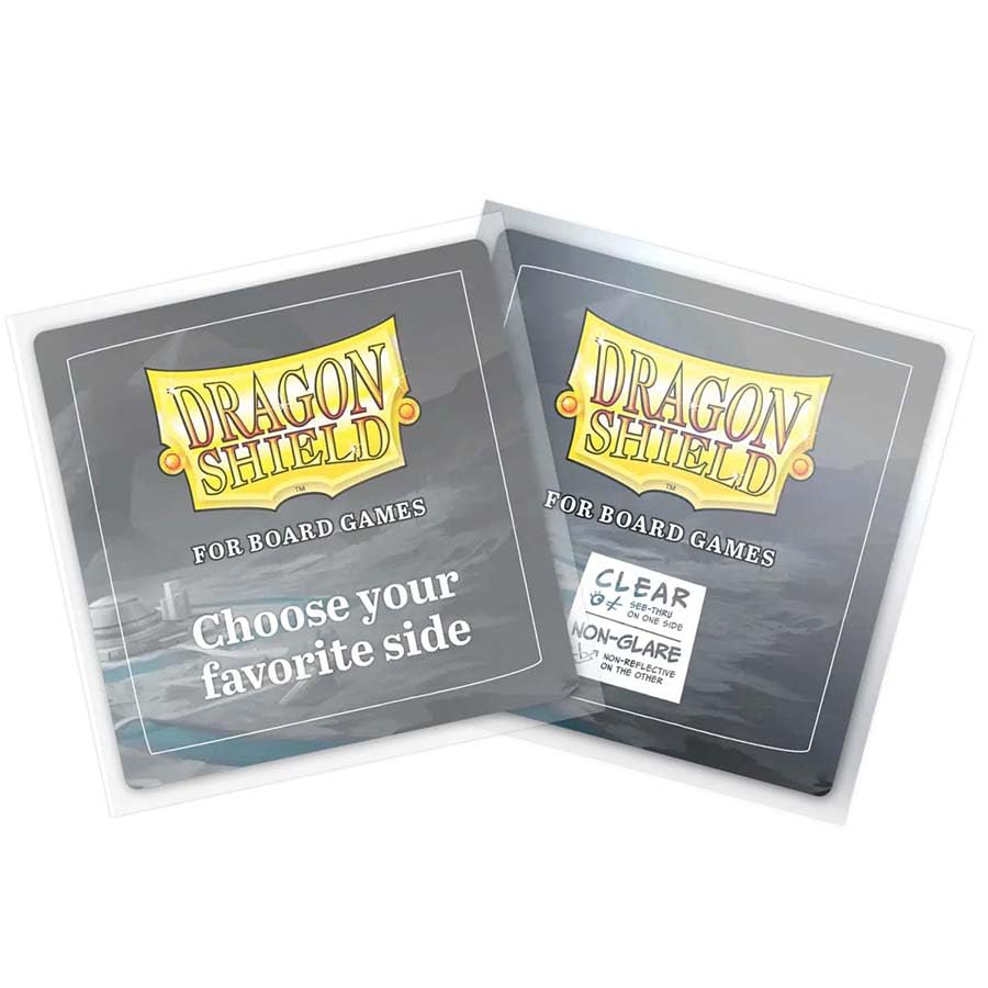 Dragon Shield Card Sleeves - 100 Micron Thick, Anti-Glare, Acid & PVC Free | Square 2