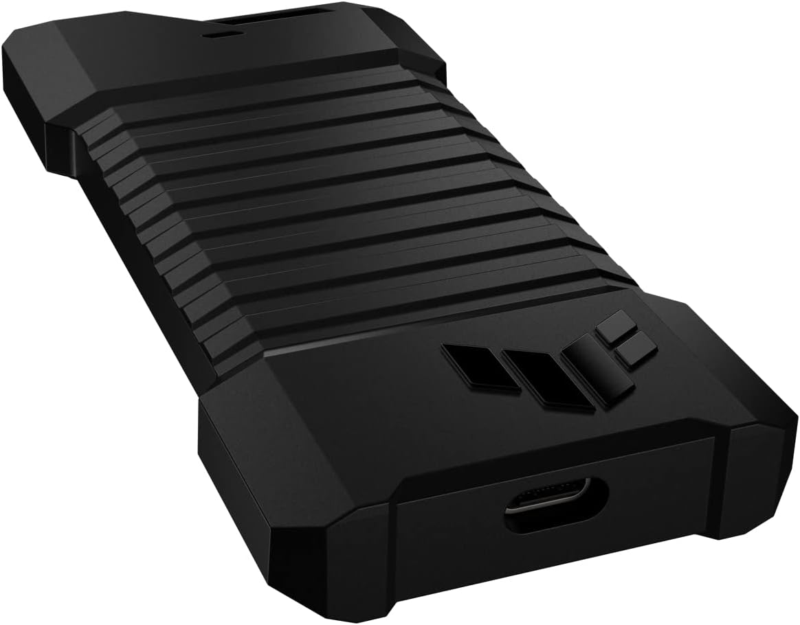ASUS TUF Gaming A1—USB-C 3.2 Gen 2x1 SSD Enclosure for Dual M.2 NVMe PCIe SSDs 6