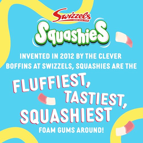 Swizzels Drumstick Squashiest Mini Bags, 280g Multipack 7