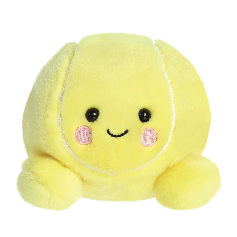 AURORA Palm Pals Ace Tennis Ball Soft Toy - 13 cm | Eco-Friendly Collectable | Suitable from Birth