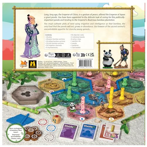 Matagot Bombyx Takenoko Refresh Board Game | Ages 8+ | 2-4 Players | 45 Minutes 2