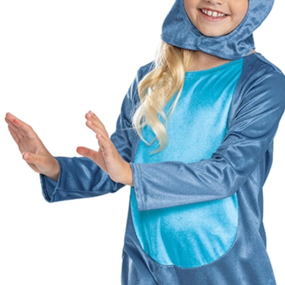 Disney Lilo & Stitch Stitch Jumpsuit Costume - Official Kids Fancy Dress with Hood 11