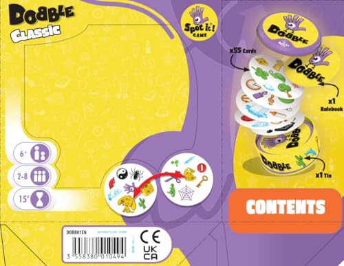 Asmodee Dobble Kids Card Game 10