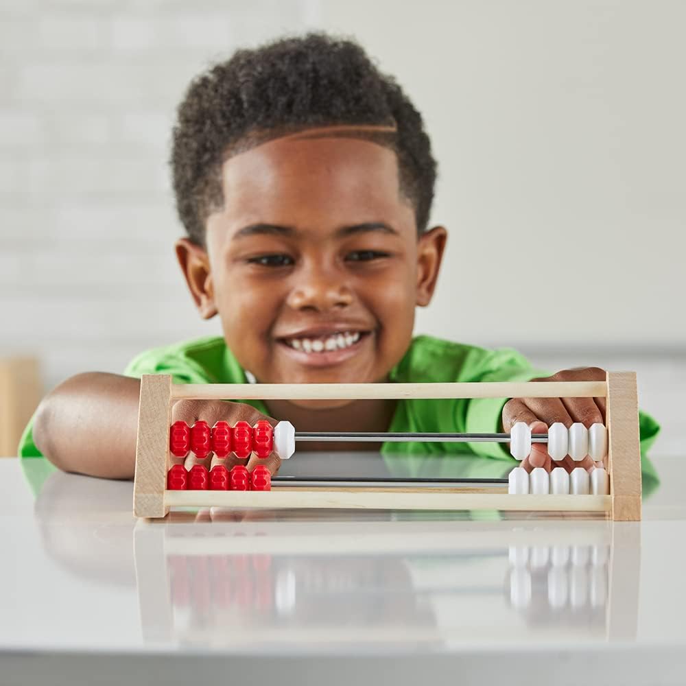 Learning Resources 20-Bead Sensory Rekenrek - Wooden Abacus for Kids Math Learning 2