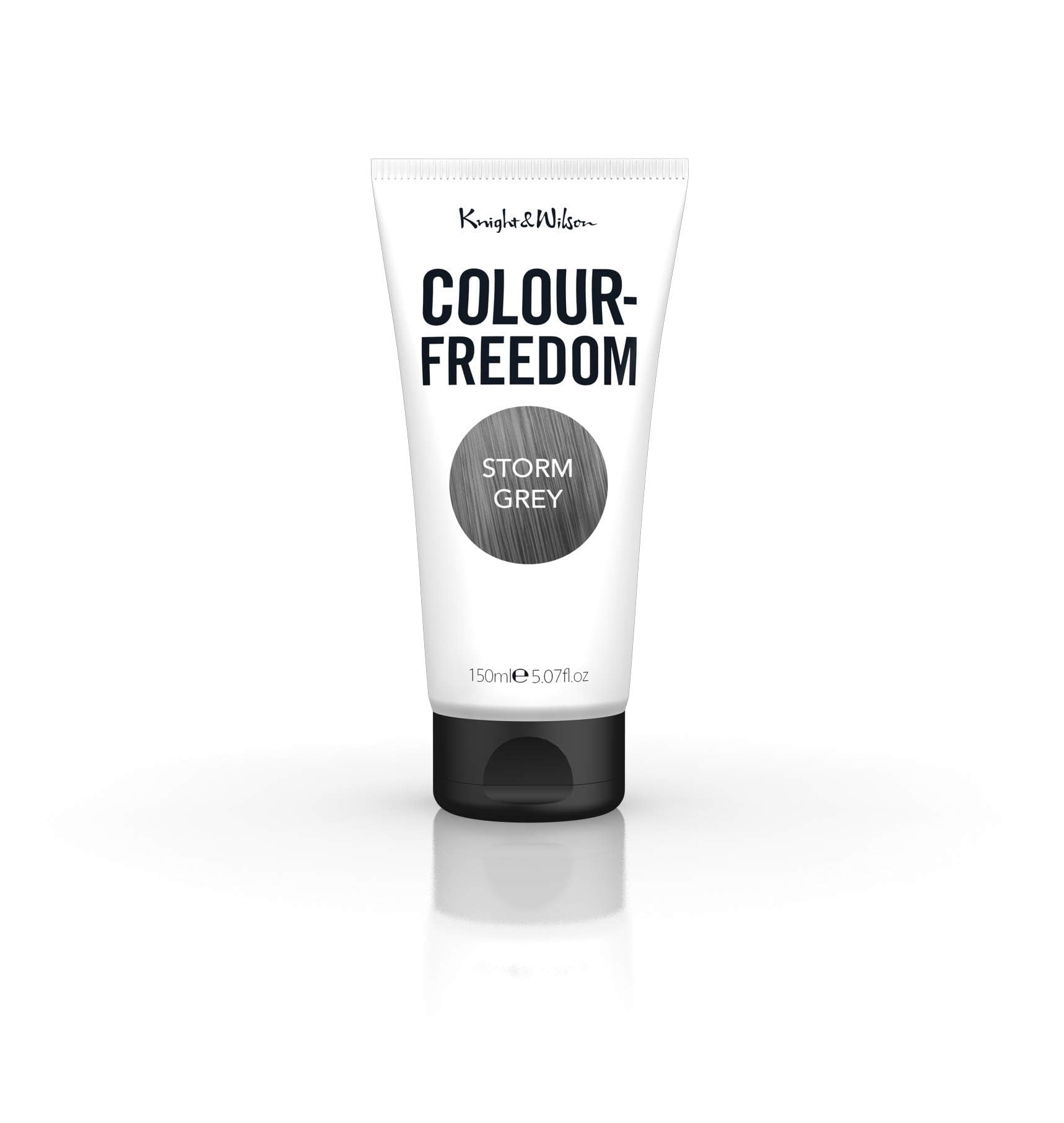Knight & Wilson Colour-Freedom Storm Grey Semi-Permanent Hair Colour - Vegan, Ammonia-Free, 150 ml
