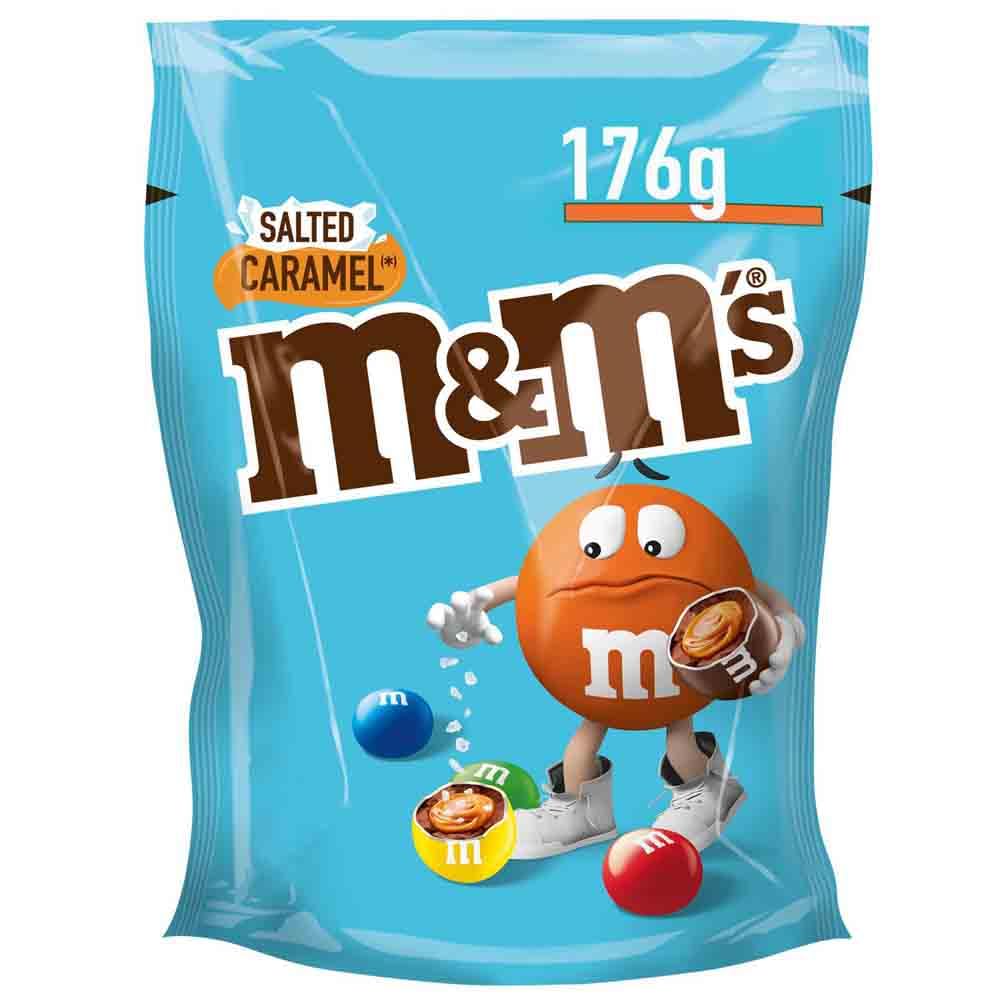 M&M'S Salted Caramel & Milk Chocolate Candy, 176g Bag 1