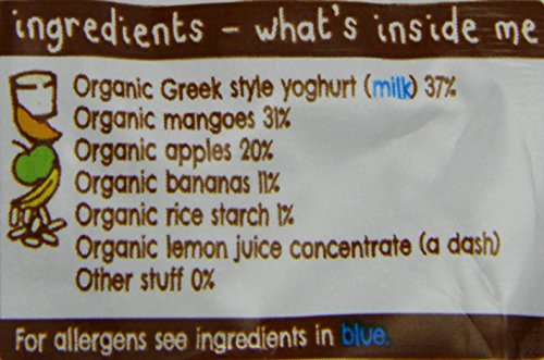 Ella's Kitchen Organic Mango Greek Style Yoghurt 6+ Months, 90g 5