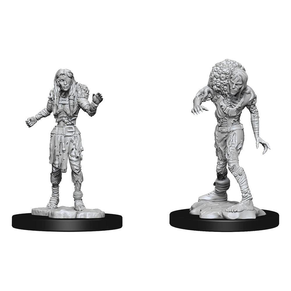 WizKids D&D Nolzur's Marvelous Miniatures - Drowned Assassin & Drowned Ascetic Dual Pack | Plastic