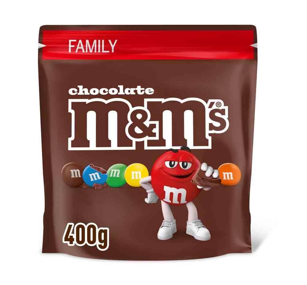 M&M's Chocolate Pouch 400g - Perfect Movie Night Snack 1