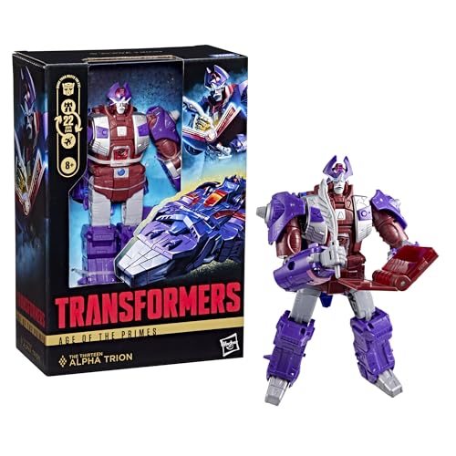 Transformers Age of the Primes Voyager Alpha Trion Action Figure | 7-Inch | 22 Steps 14