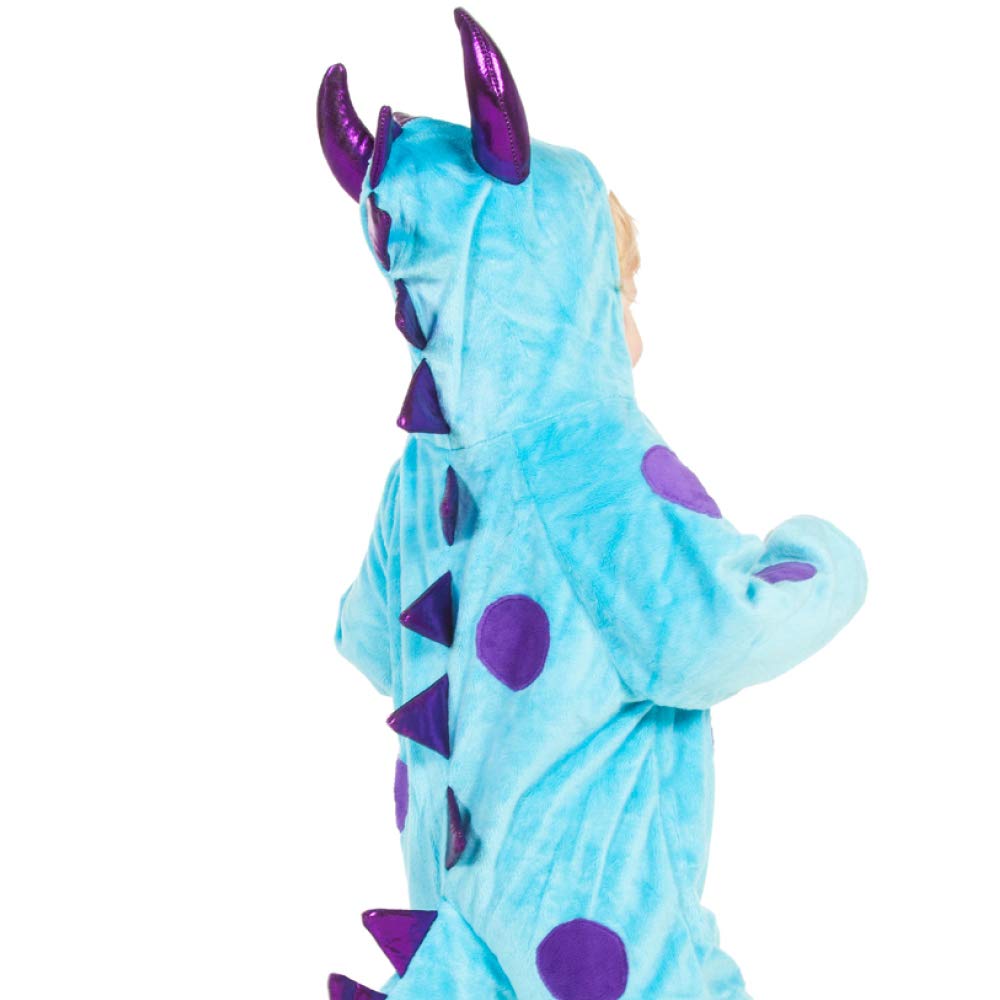 PRETEND TO BEE Dinosaur Monster Onesie - Blue and Purple Fancy Dress Costume for Kids