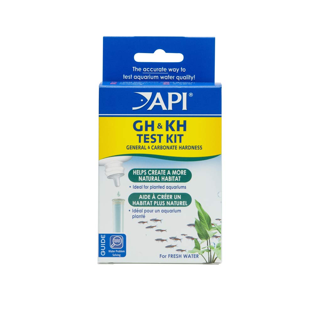 API GH & KH Test Kit for Freshwater Aquariums | Measures Water Hardness