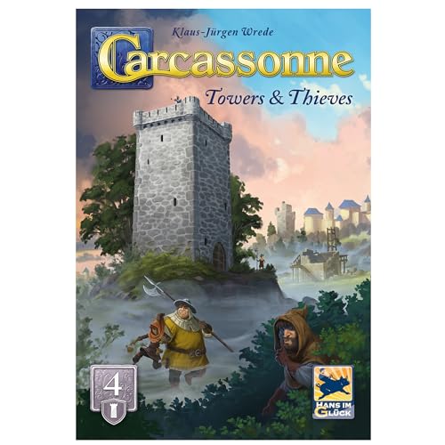 Hans im Glück Carcassonne: Towers & Thieves Expansion 4 Refresh Board Game
