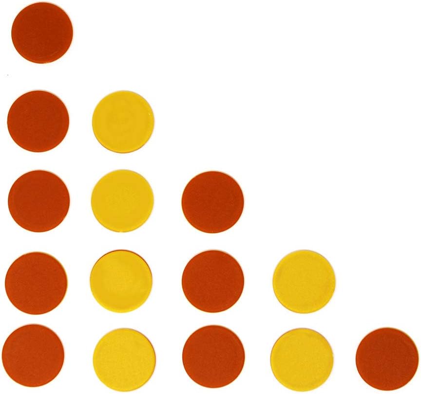 Learning Resources Two-Colour Counters (Set of 120) - Red and Yellow Math Manipulatives 2