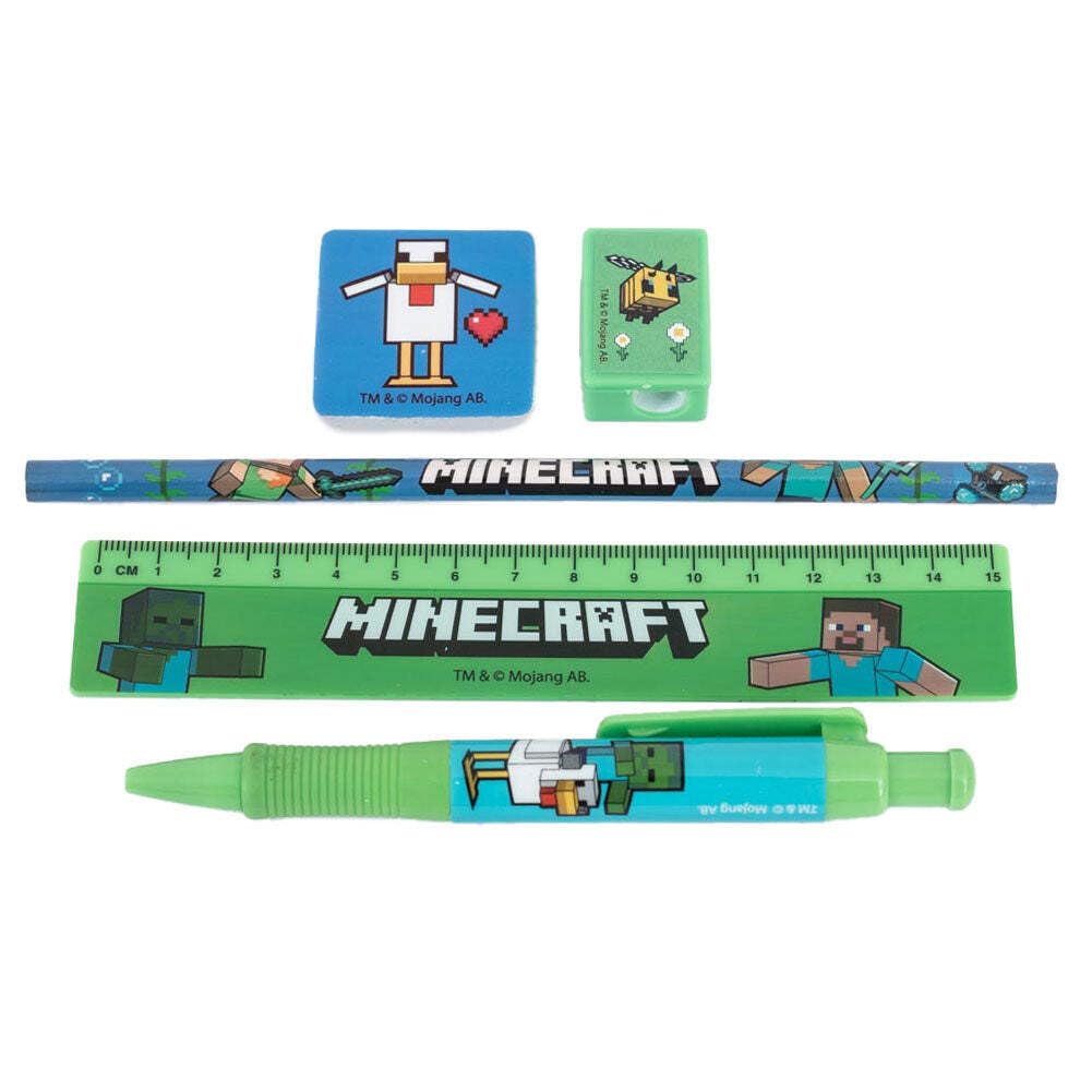 Pyramid International Minecraft Stationery Set - A5 Notebook | Official Licensed Merchandise