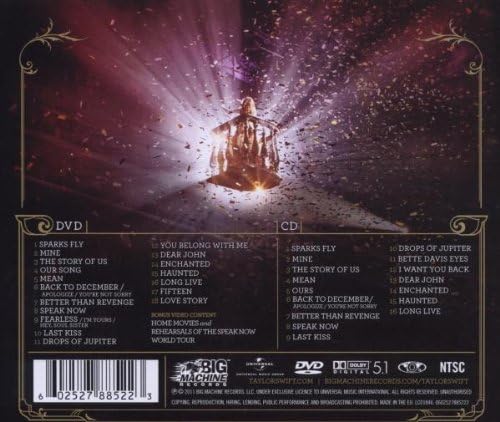 Taylor Swift - Speak Now World Tour Live [Audio CD]