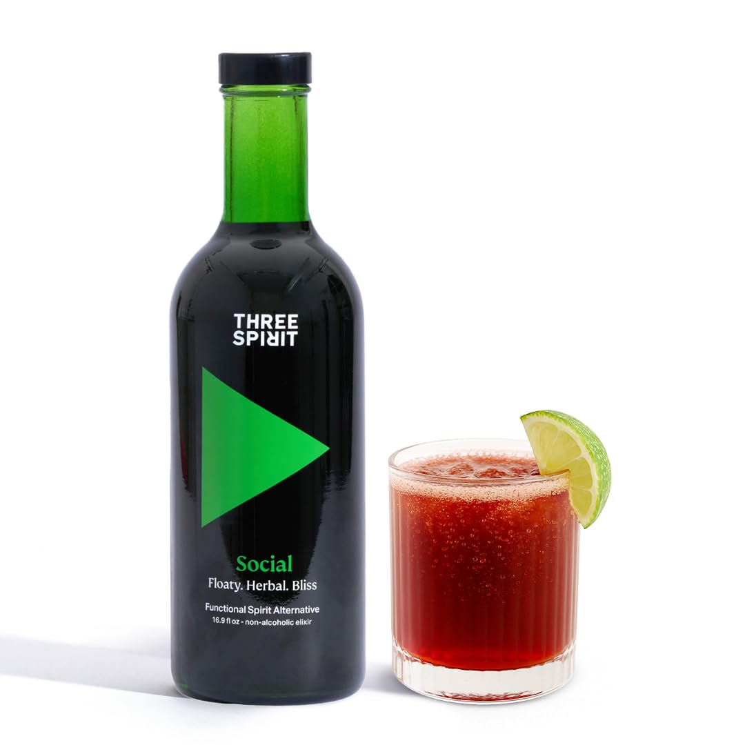 Three Spirit Non-Alcoholic Alternative Spirit - The Social | 50cl