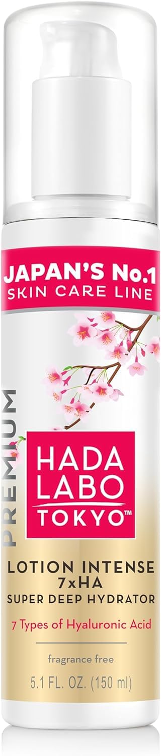 Hada Labo Tokyo Intense Super Hydrator Lotion - 7x Hyaluronic Acid, All Skin Types, 150 ml