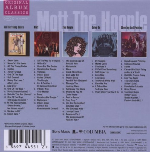Mott The Hoople - Original Album Classics [5 CD Box set] 2