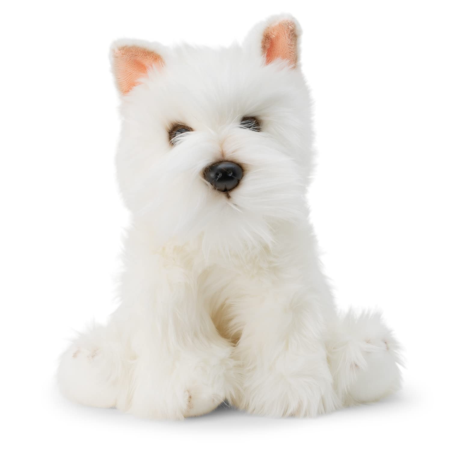 Tobar Animigos World Of Nature Westie Dog Stuffed Animal | 26cm Tall | Eco-Friendly Filling