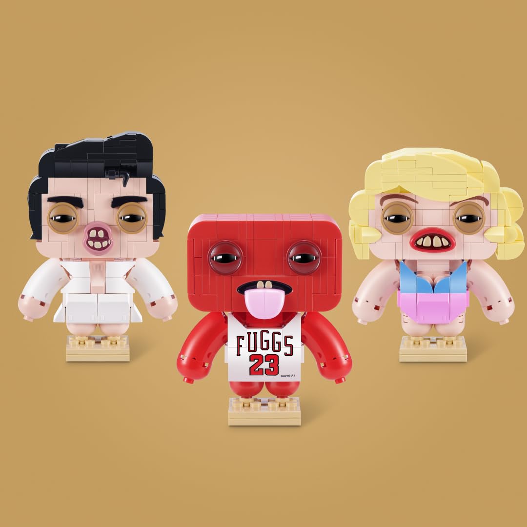Max Build More Fuggler Stars - Collectible Building Bricks | 182 Bricks per Capsule | Ages 8+ 3