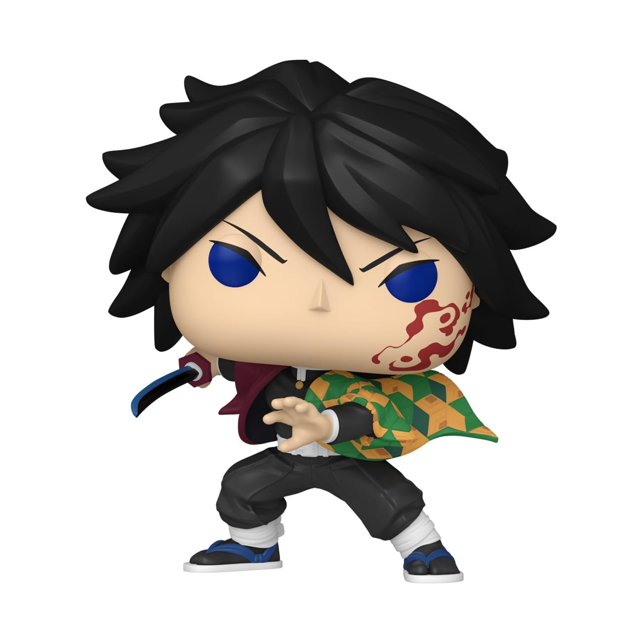 Funko Pop! Animation: Demon Slayer - Giyu Tomioka Vinyl Figure | 3.75 Inches | Ages 3+ | Multicolor