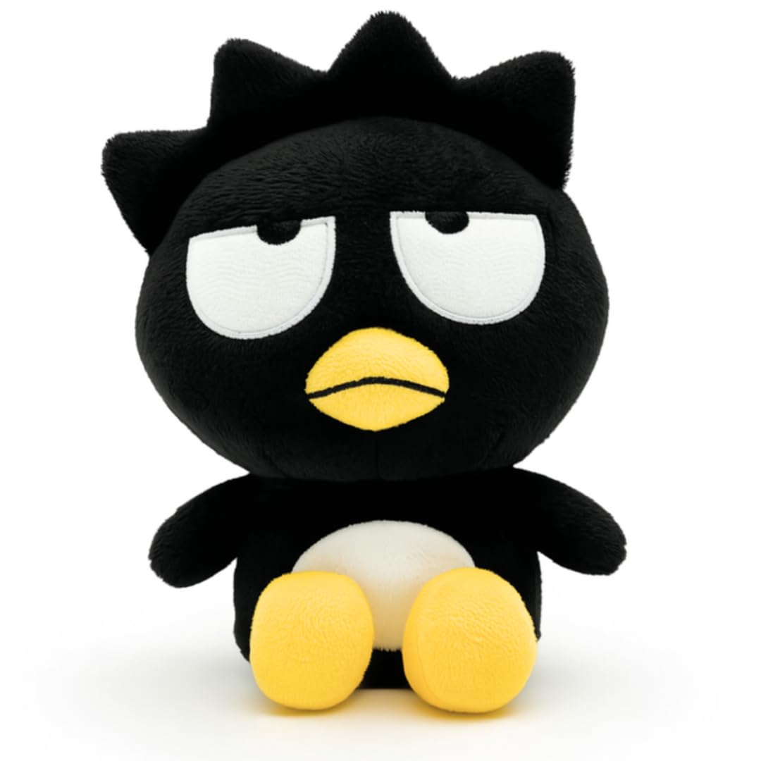Sanrio Badtz Maru Plush Toy - 15cm Sitting Black Penguin Collectible for Kids & Adults 7