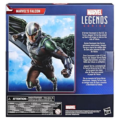 Marvel Legends Series Falcon - 15-cm Action Figure from Captain America: Brave New World 19