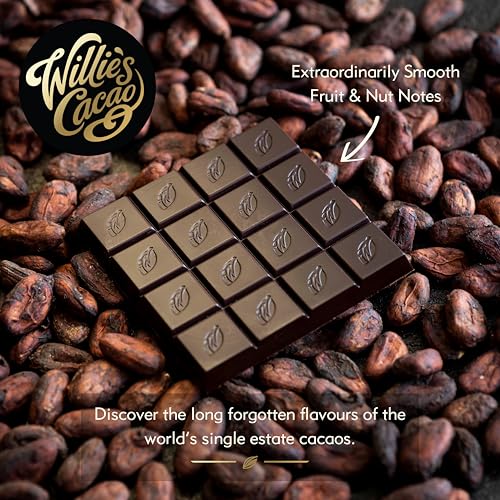Willie's Cacao - Pure Gold 100% Cocoa Bar - 40g x 12 - No Added Sugar, Vegan, Dairy Free 5