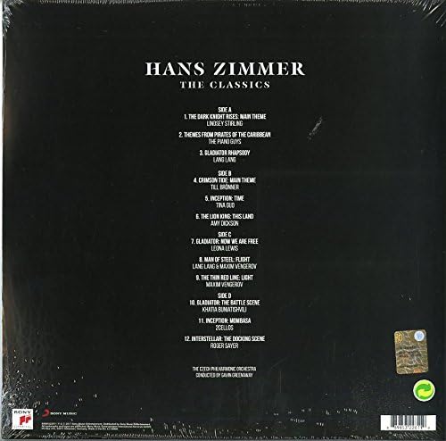 Hans Zimmer - The Classics - 2LP Vinyl Limited Edition 2