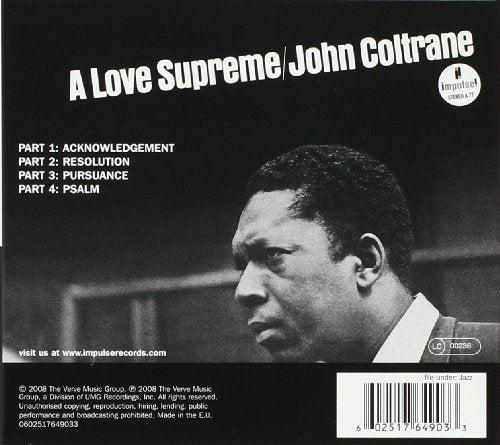 John Coltrane - A Love Supreme [Audio CD] 2