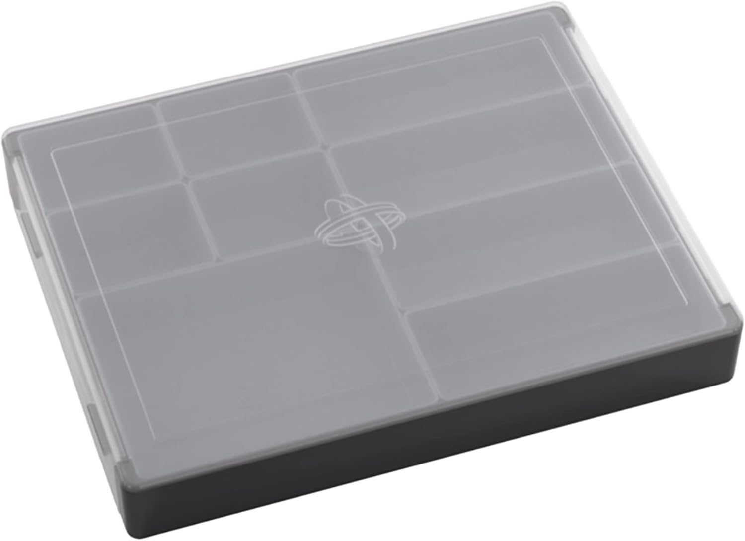 Gamegenic Token Silo Storage Box - Solid Black | Modular & Stackable | Includes 9 Trays