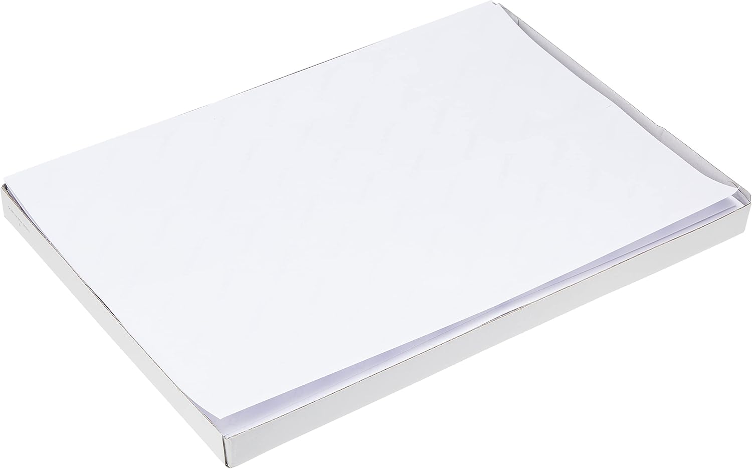 Q-Connect 4 Label/A4 Sheet KF01004, 105 x 148 mm - White, Pack of 100 3