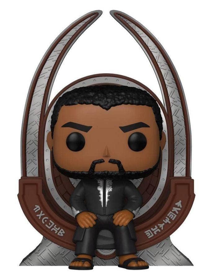 Funko Pop! Deluxe Marvel: Black Panther Legacy S1 - T'Challa on Throne Vinyl Figure (Special Edition) #1113 5