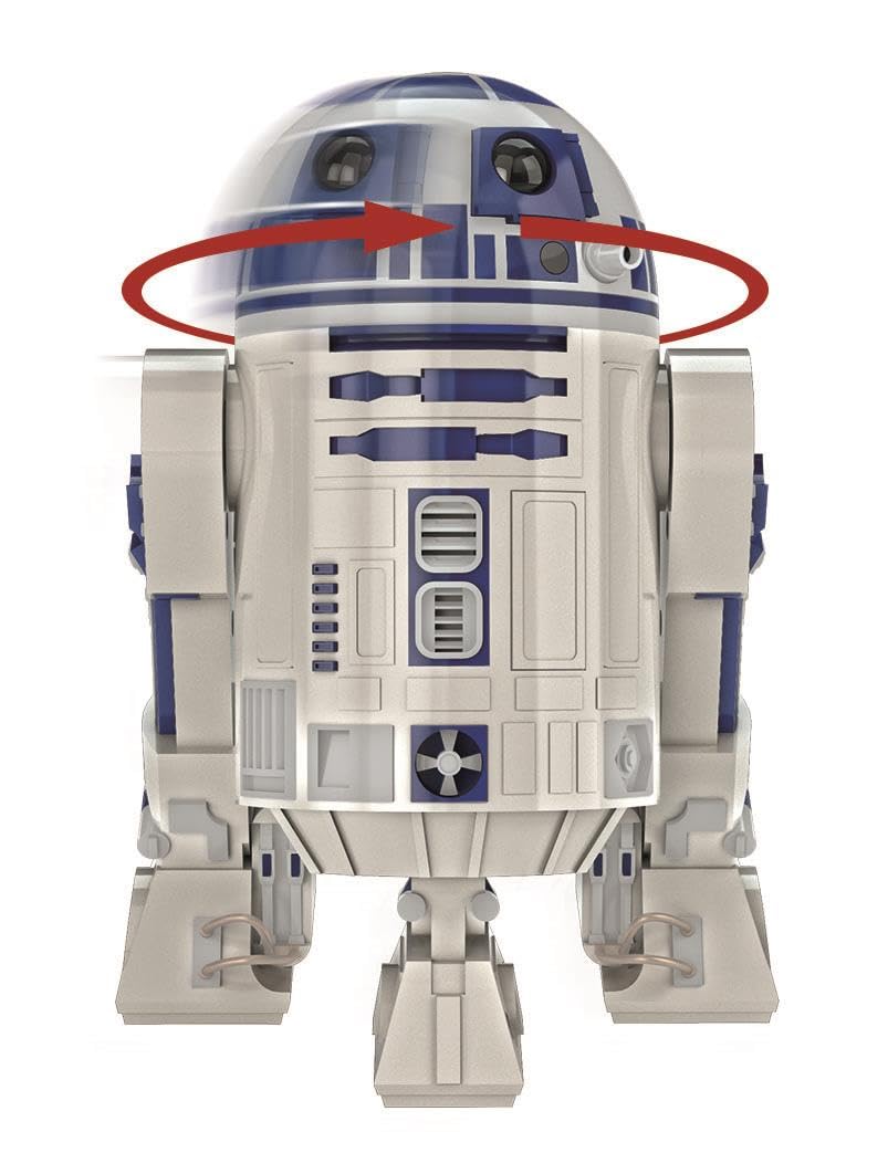 Clementoni R2-D2 Robot - Buildable Star Wars Robot with LED Lights & App Control 4