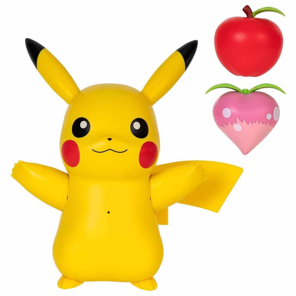Pokémon Train and Play Deluxe Pikachu Figure - 4.5 Inch, Interactive Play, Ages 4+
