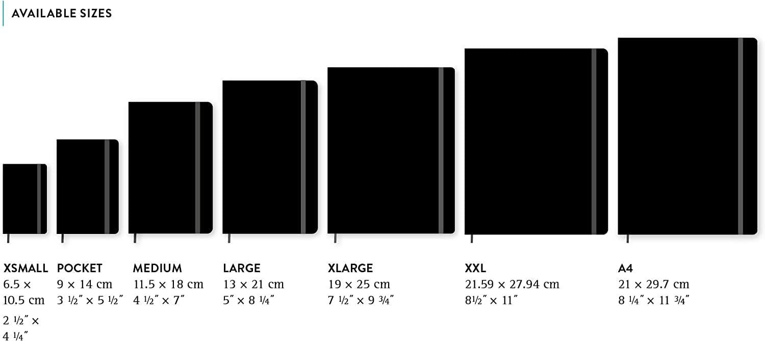 Moleskine Classic Notebook - Ruled Pages, Soft Cover, Pocket Size (9x14 cm) | 192 Pages 7