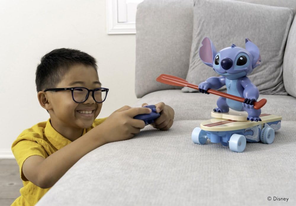 Jada Disney RC Stitch Surfer - 360° Rotation & Self-Rising - Ages 3+ 18