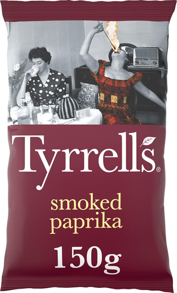 Tyrrells Smoked Paprika Sharing Crisps (150g) 1
