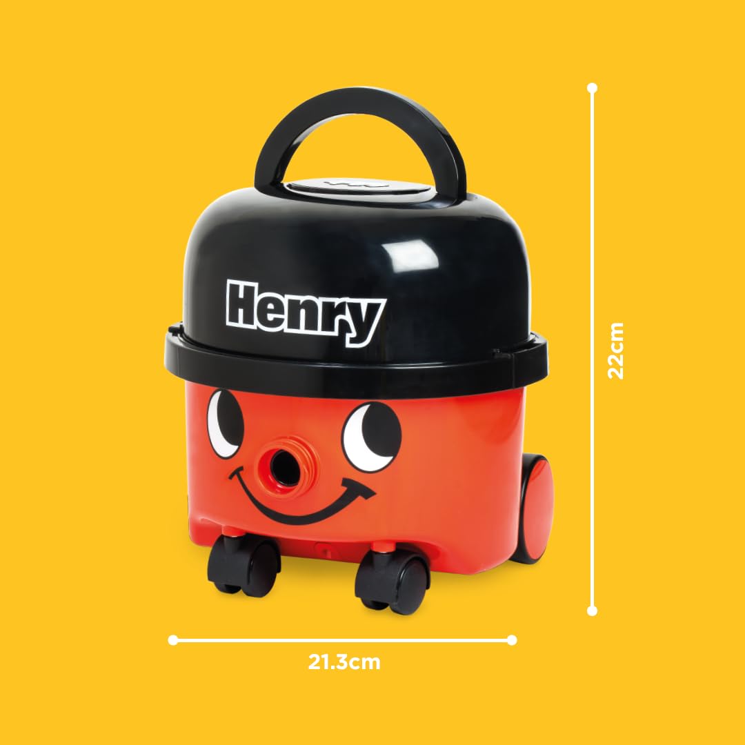 Casdon Henry Vacuum Cleaner Toy - Real Working Suction for Kids 3+