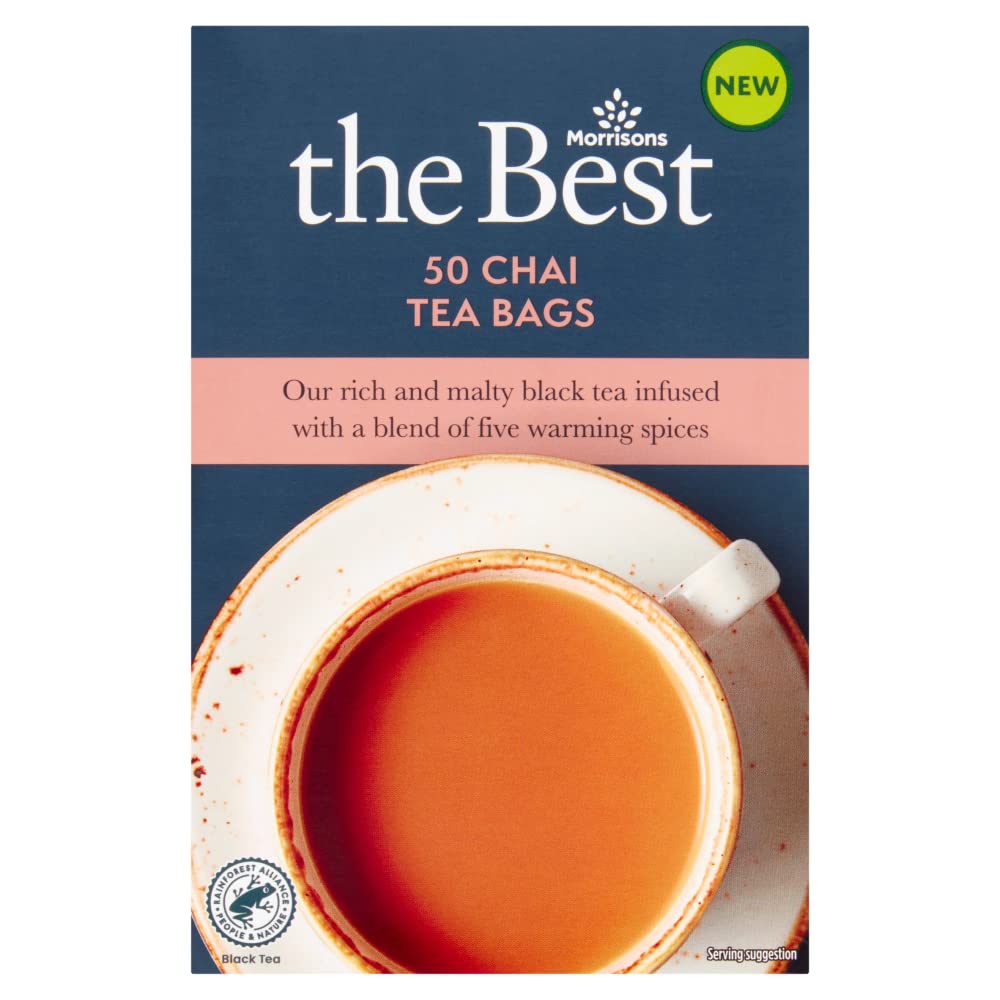 Morrisons The Best Chai 50 Tea Bags 100g 1