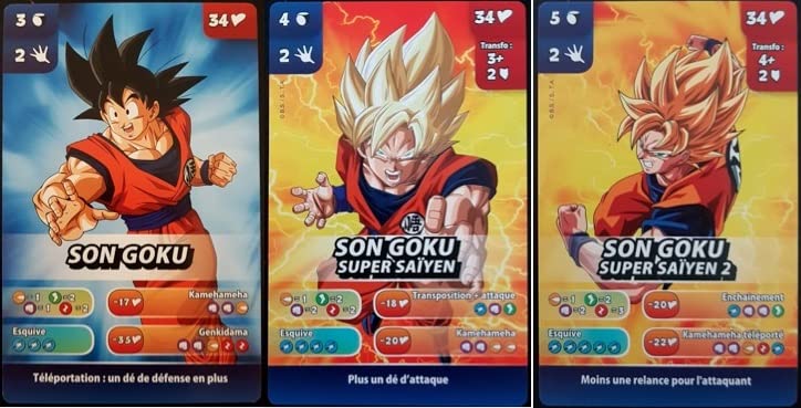 Topi Games Dragon Ball Super: Survival of the Universe Board Game - Ages 7+ | 30-45 Min Duration | French Language 6