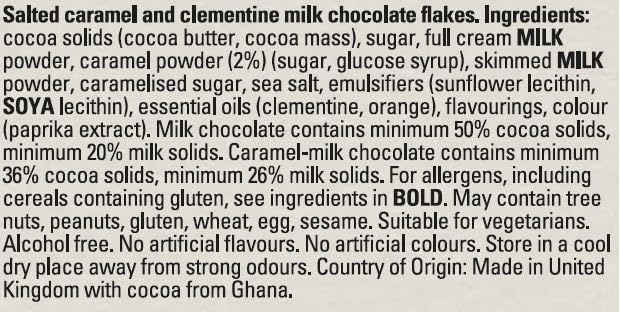 Hotel Chocolat Salted Caramel & Clementine Hot Chocolate Sachets - 10 Pack 2