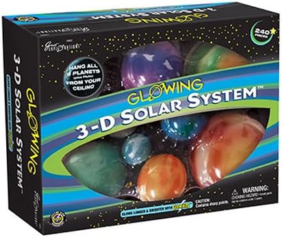 CRE-19862 - 3-D Solar System Glow in the Dark Planet Kit 1