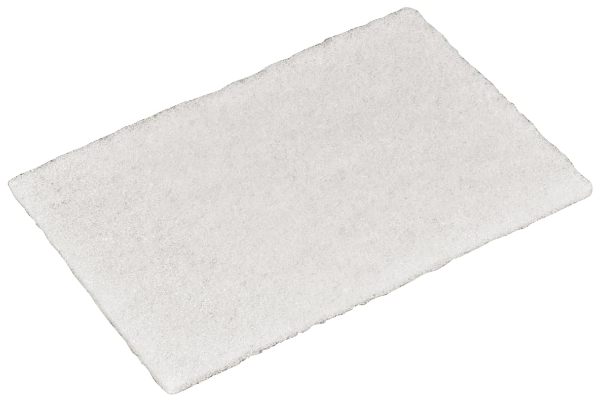 ABENA White Scouring Pads - Non-Scratch Abrasive Cleaning | 10 Pack | 22.5 x 15 x 0.8cm