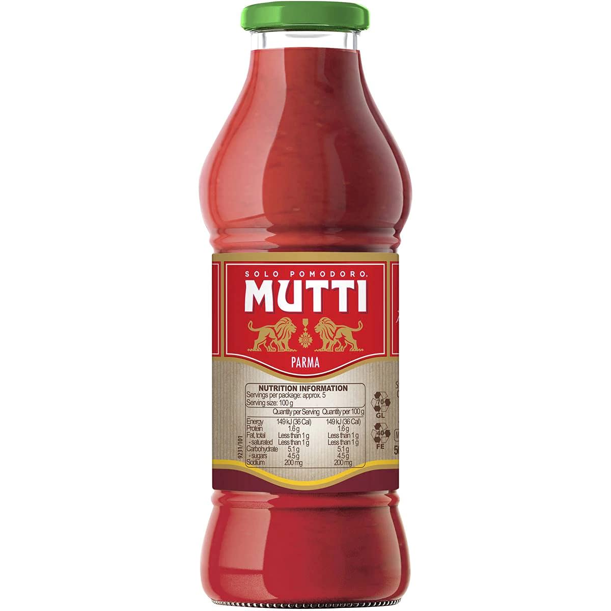 Mutti - Organic Tomato Puree (560 g) 11