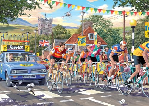 Falcon The Bike Race - 1000 Piece Jigsaw Puzzle for Adults 5